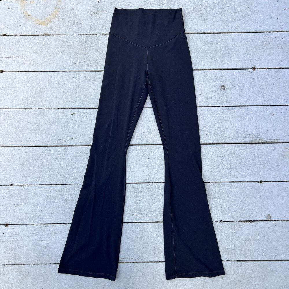 Offline by Aerie Real Me Xtra Flare Leggings Black-Size M